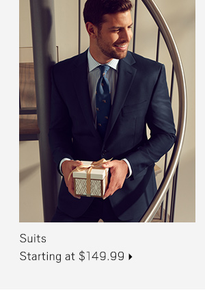 Suits Starting at $149.99