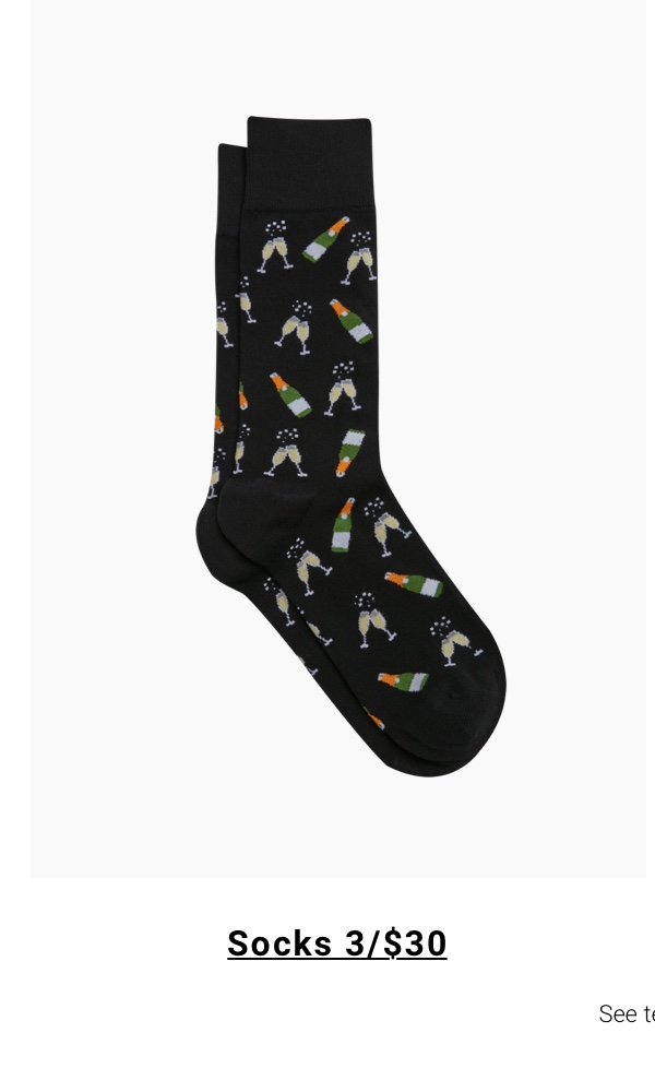 3 for 30 socks