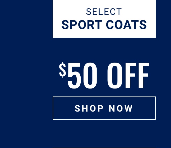 Sport coats 50 dollars off 