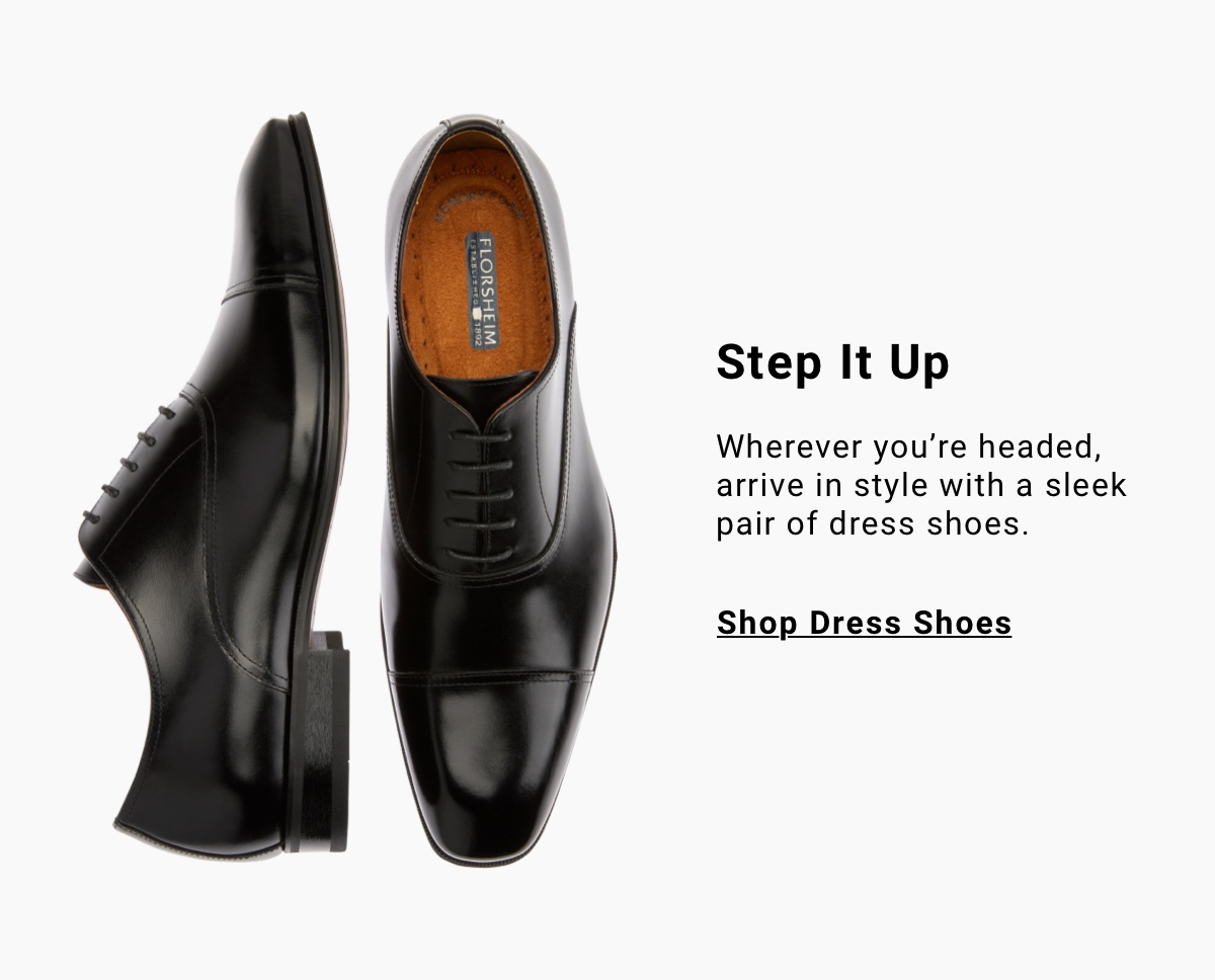 Step It Up Shop Dress Shoes