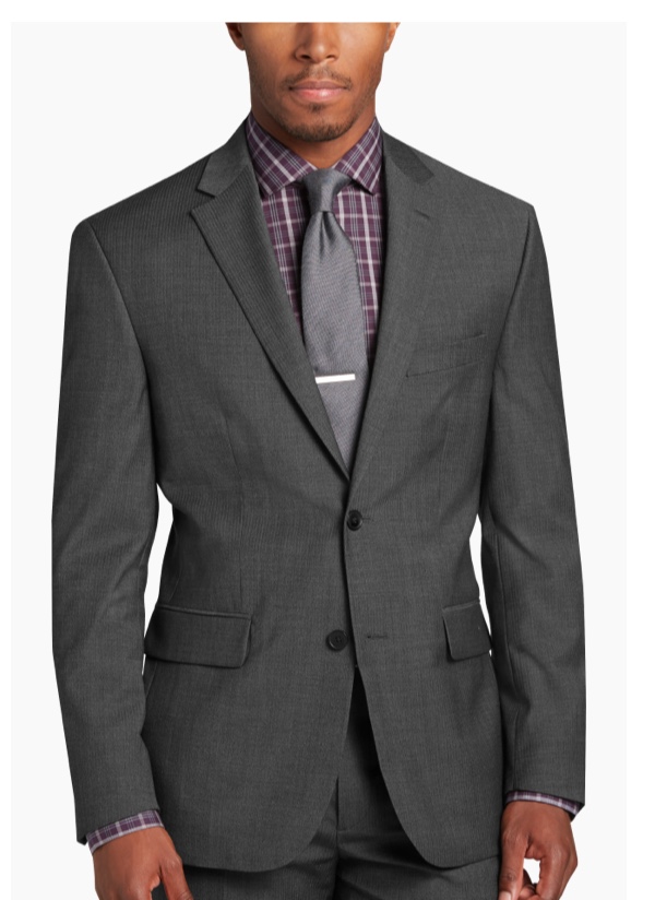 Awearness Kenneth Cole Modern Fit Suit, Gray