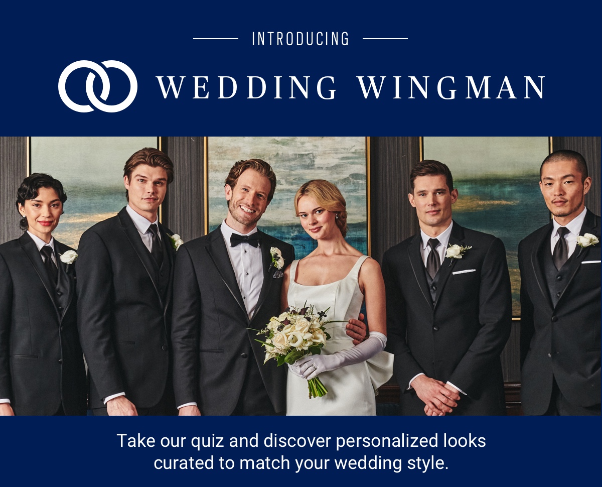 Take our quiz to discover personalized looks that match your wedding style