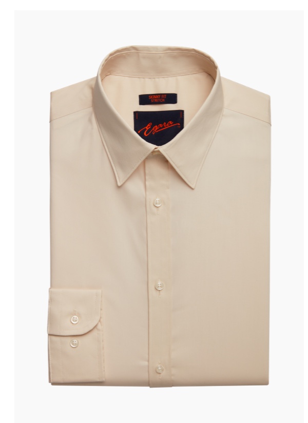 Tan Egara Dress Shirt