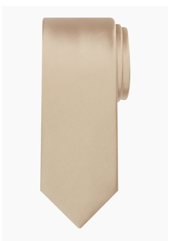 Egara Solid Tie in Tan