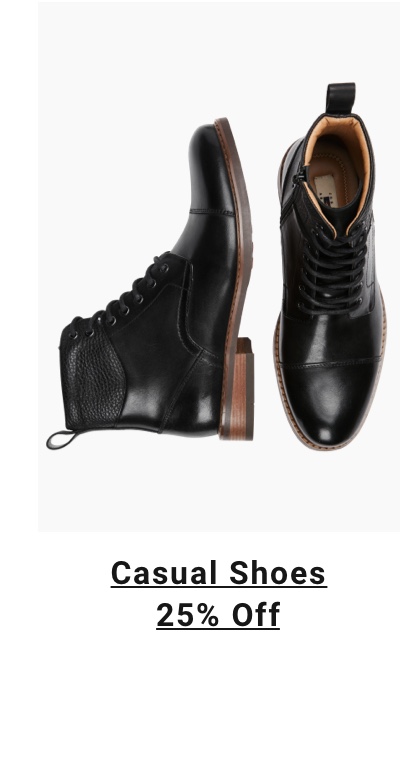 Casual Shoes 25% Off
