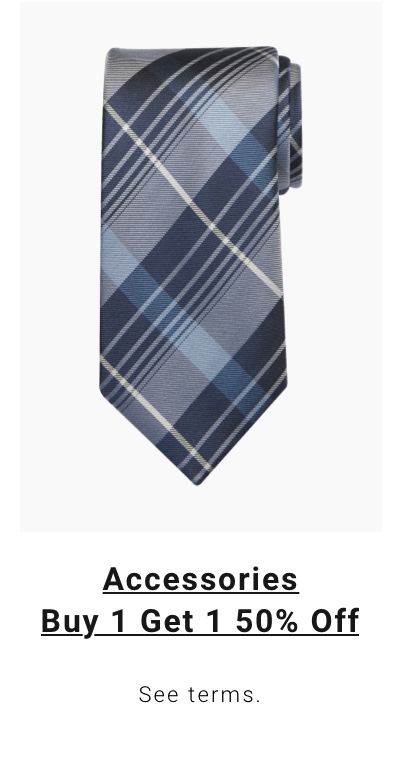 Accessories Buy 1 Get 1 50% Off