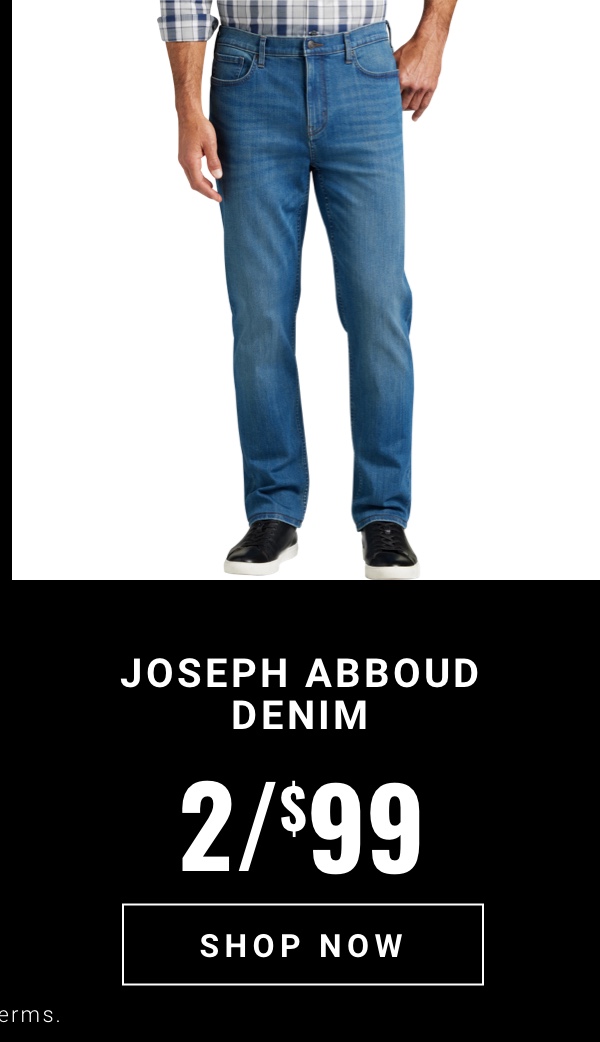 Joseph Abboud Denim 2/$99