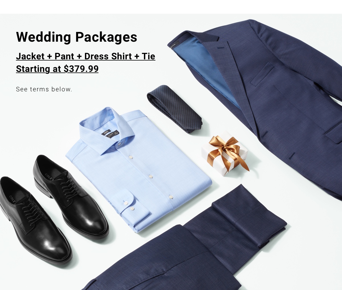 Wedding Package $379.99 - Shop Now