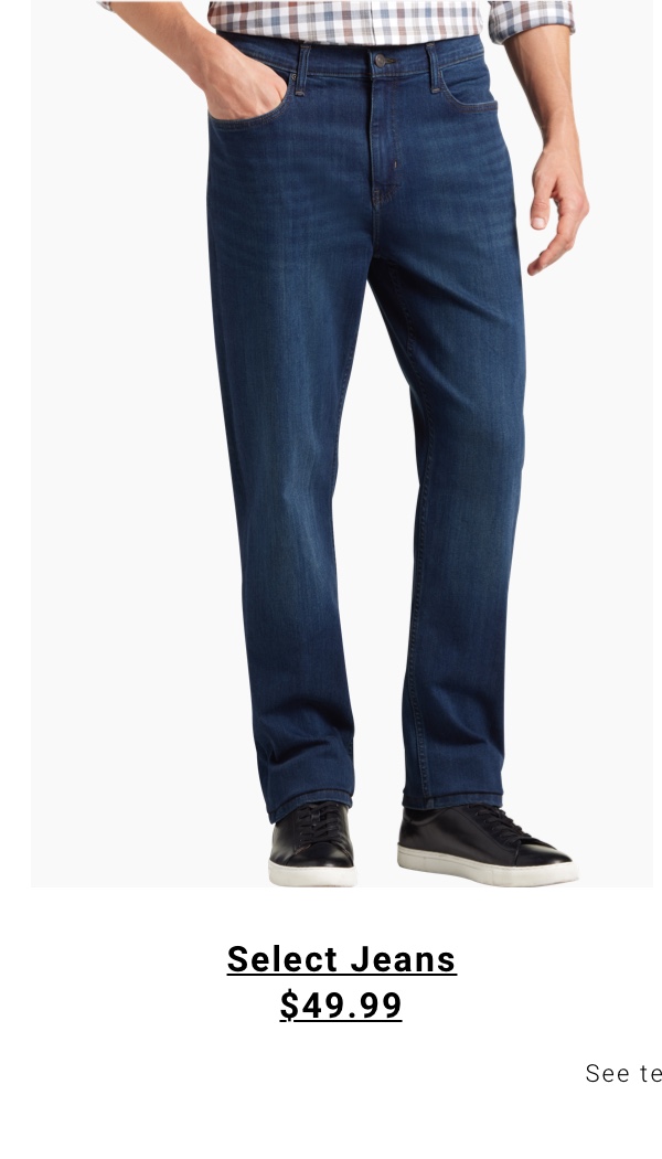 Select Jeans $49.99