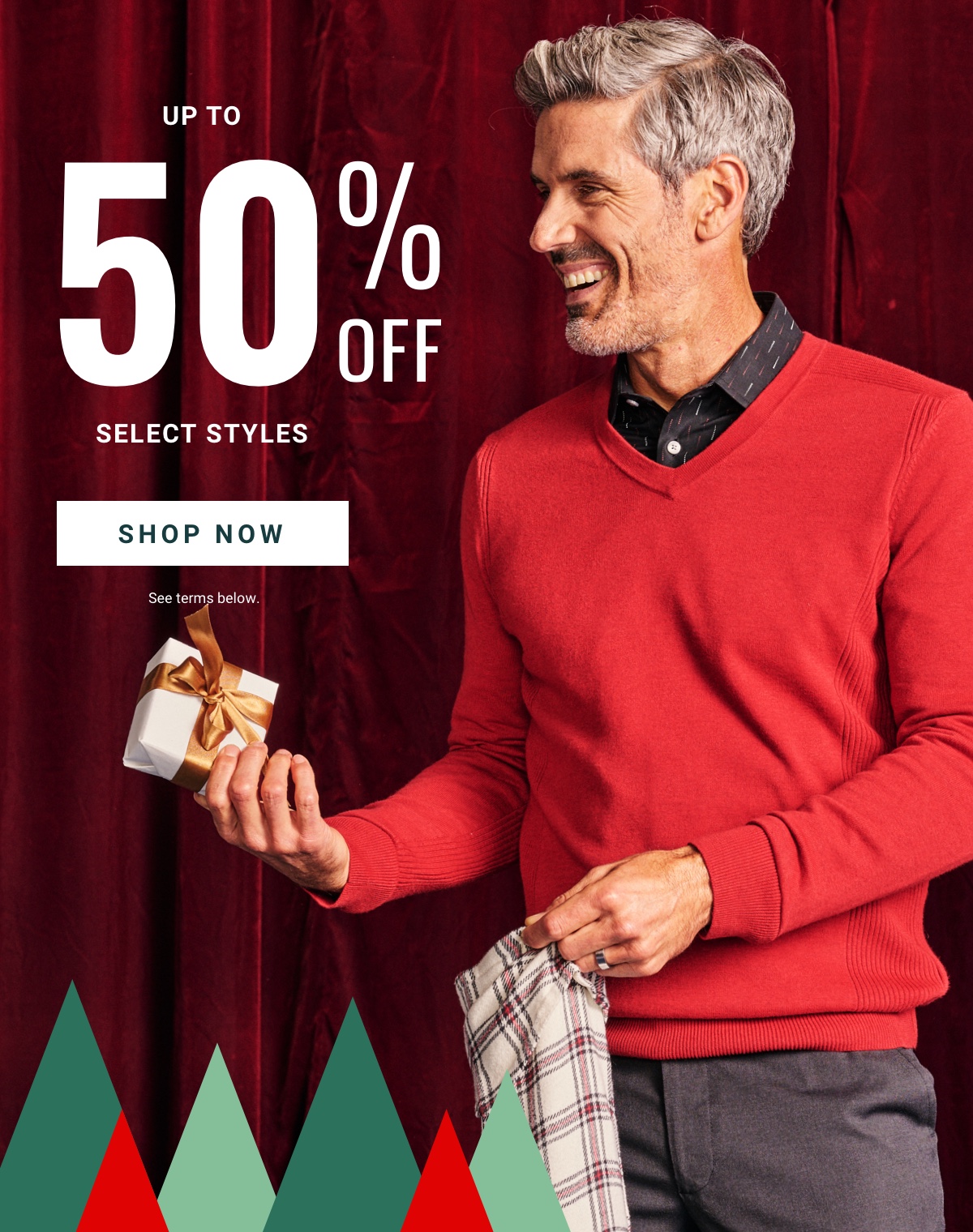 Up to 50% Off Select Styles - Shop Now