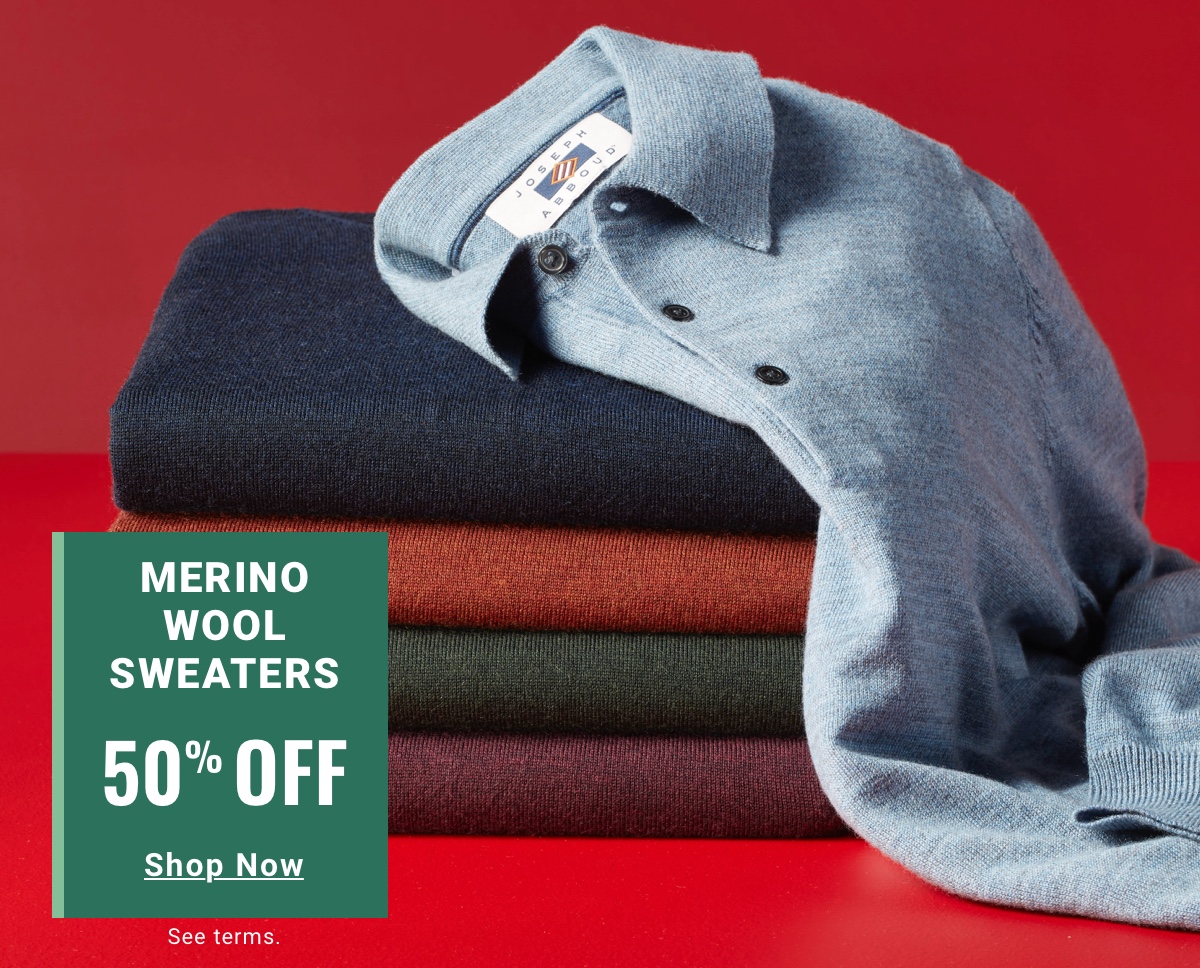 Merino Sweaters | Up To 50% Off - Shop Now