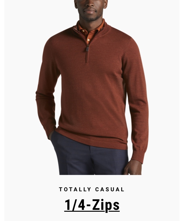 Totally Casual 1/4-Zips