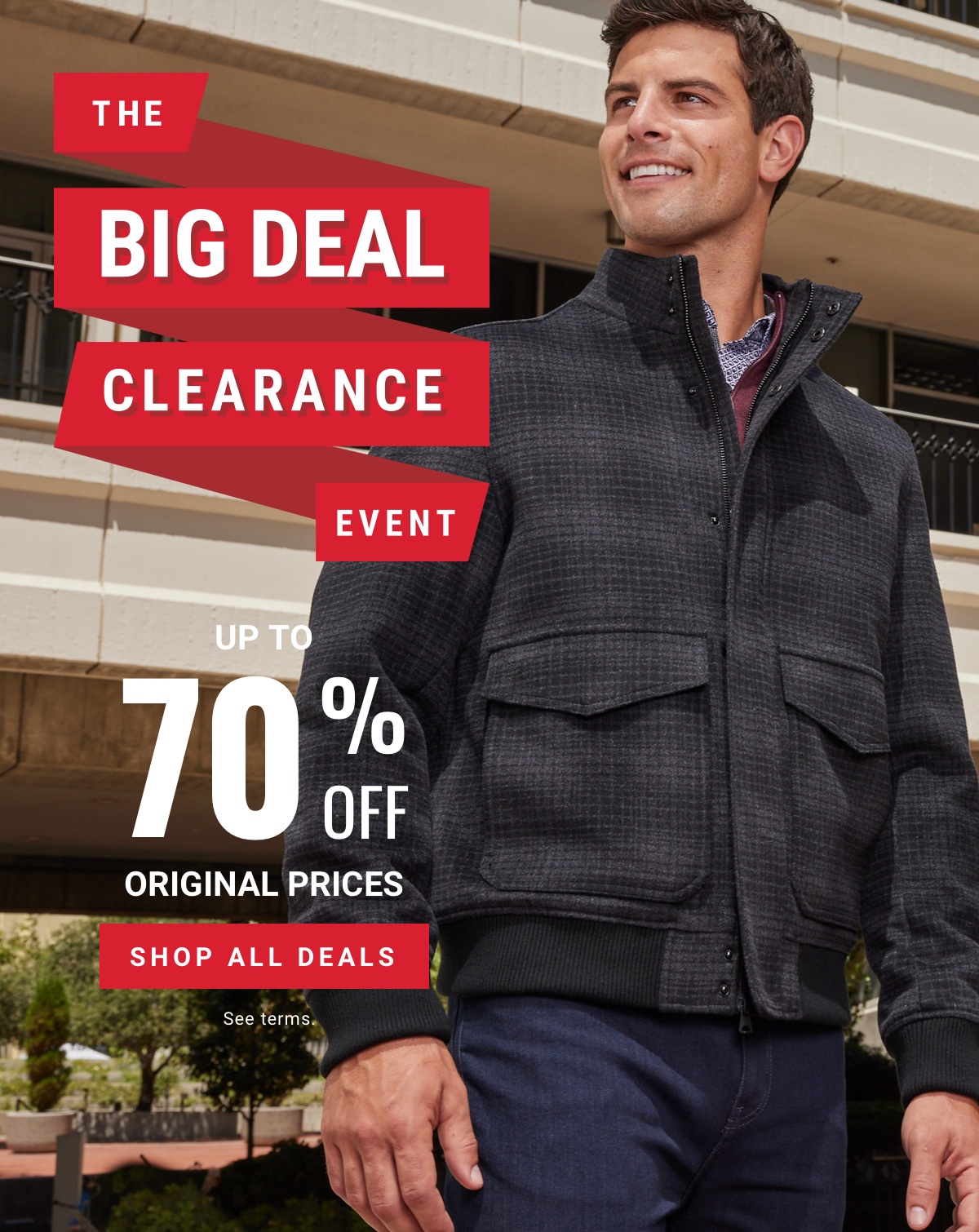 The Big Deal Clearance Event | Up to 70% Off Original Prices