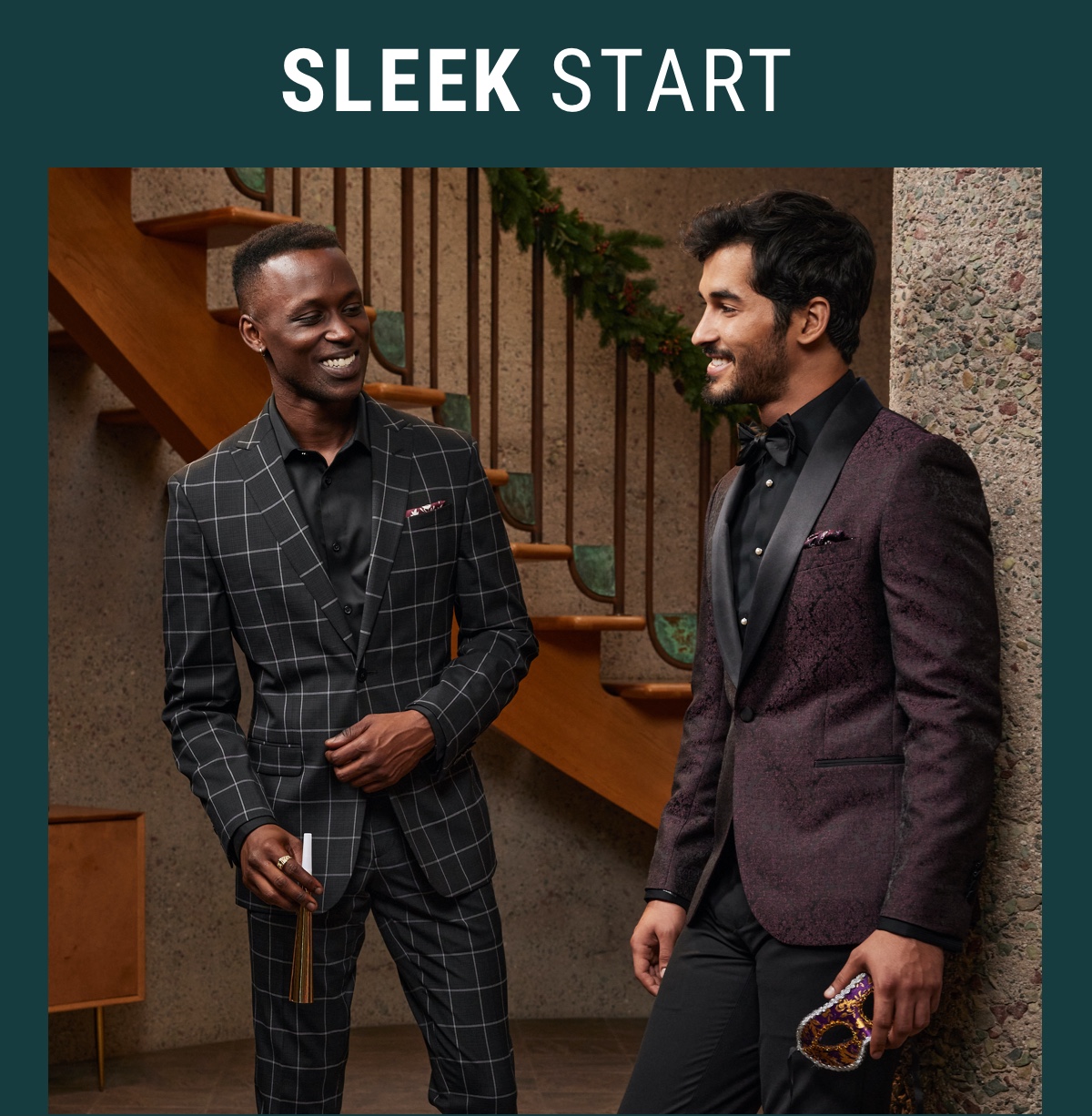 Sleek Start Kick off the New Year in a stand-out look that celebrates your unique style