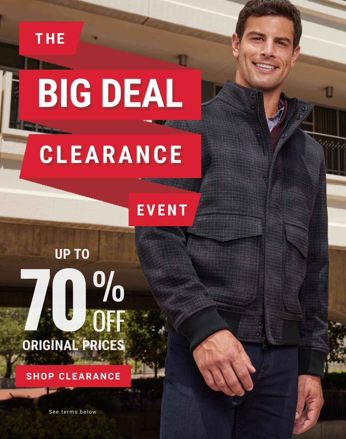 The Big Deal Clearance Event | Up to 70% Off Original Prices | Shop Clearance