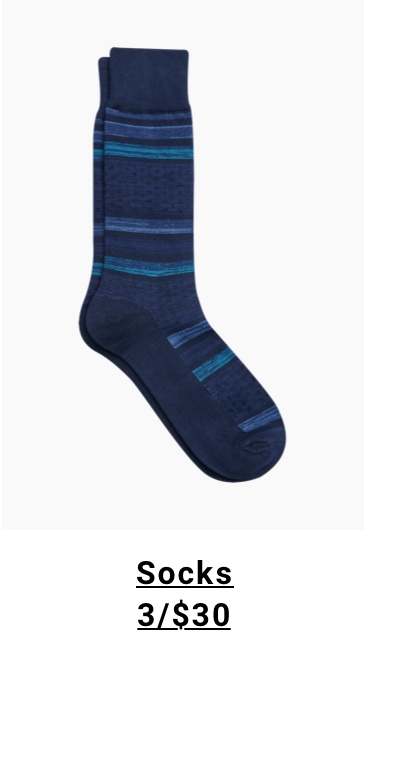 Socks 3/$30