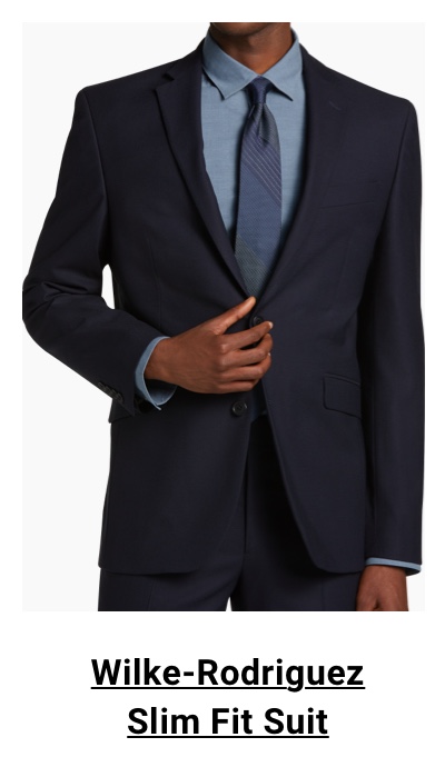 Wilke-Rodriguez Slim Fit Suit - black