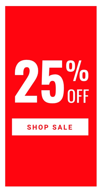 25% Off - Shop Sale