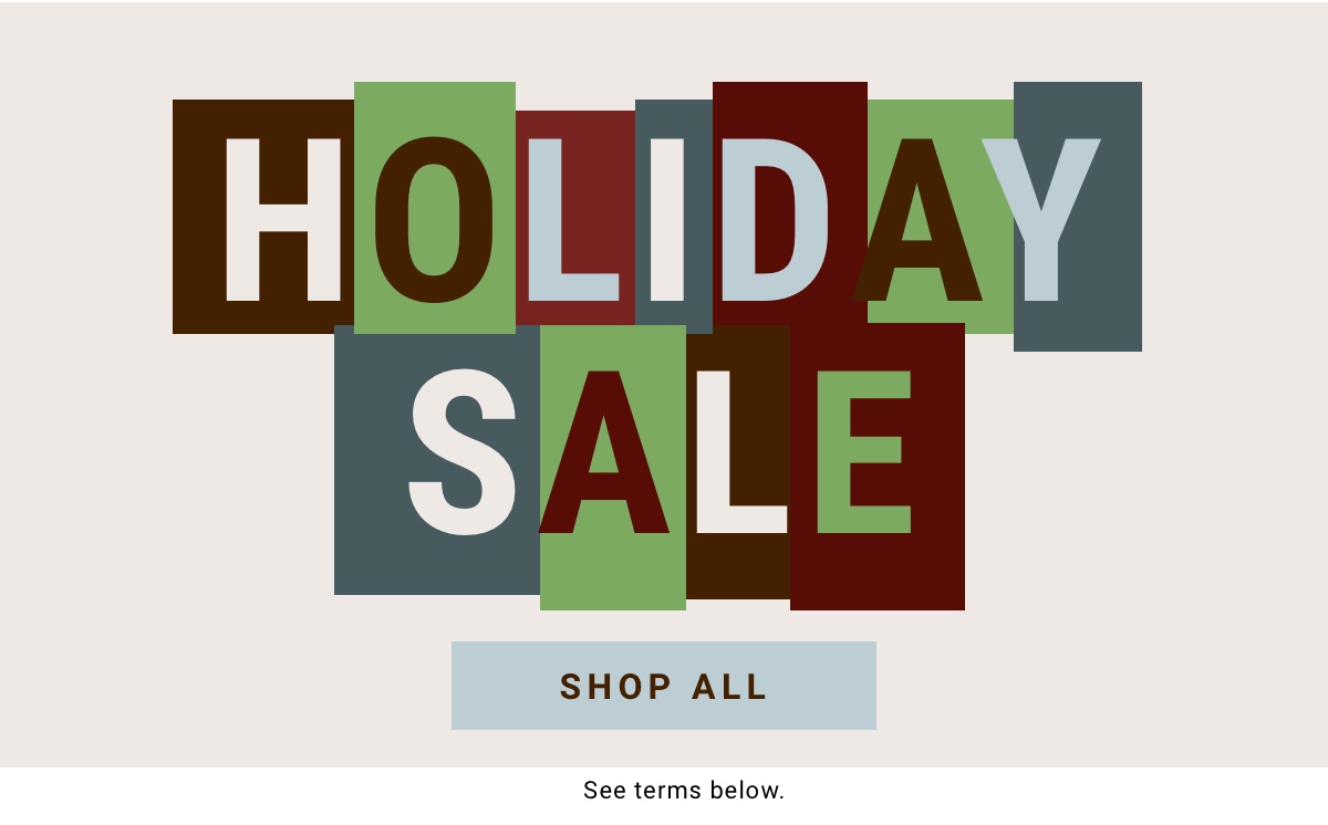 Holiday Sale - Shop All