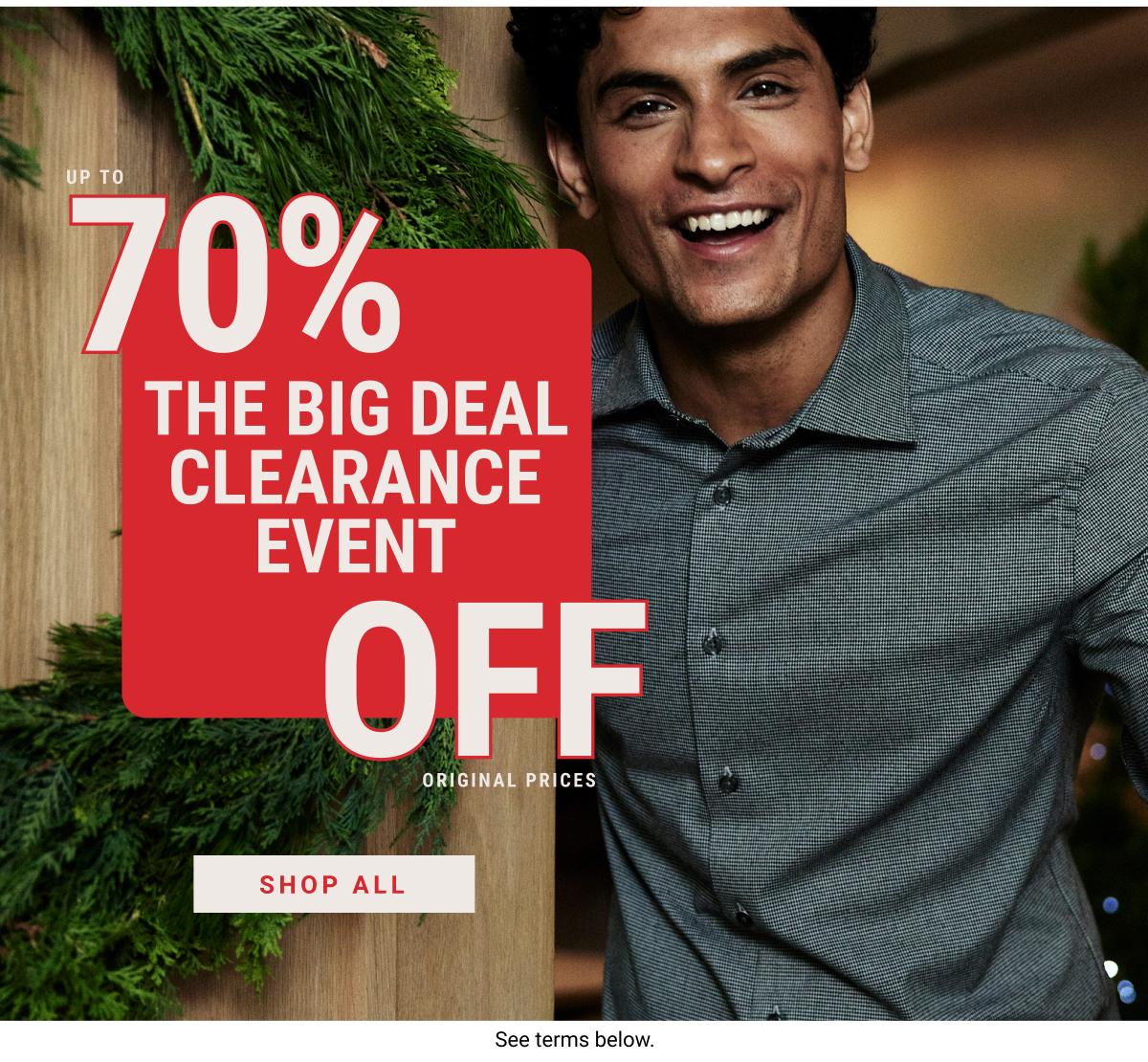 The Big Deal Clearance Event | Up to 70% Off Original Prices - Shop All 