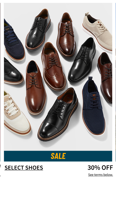 Select Shoes 30% Off Shop Now See terms below.