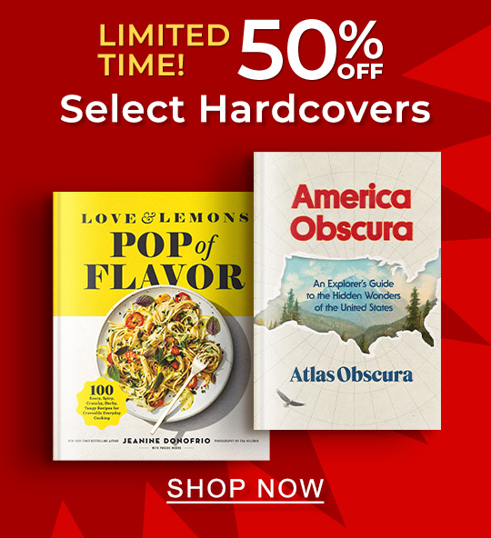 LIMITED TIME! 50% OFF Select Hardcovers - SHOP NOW